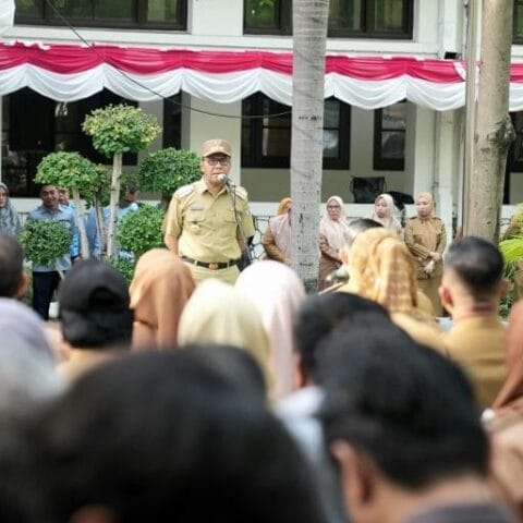 Danny Pomanto Pimpin Apel Perdana Setelah Cuti Kampanye Tekankan Netralitas ASN Wujudkan Pilkada Damai