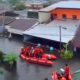 Banjir di Antang Blok 10 Makassar Lumpuhkan Aktivitas Warga, Puluhan Keluarga Mengungsi