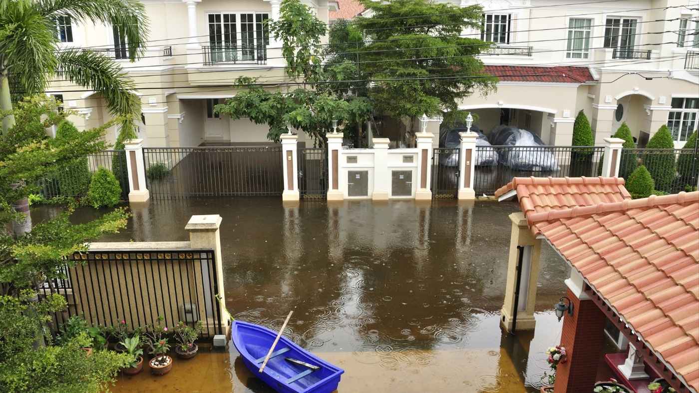 Banjir di kota Makassar