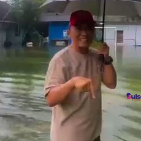 Hujan Lebat di Makassar: Rumah Jabatan Gubernur Sulsel Kebanjiran, Warga Diimbau Waspada
