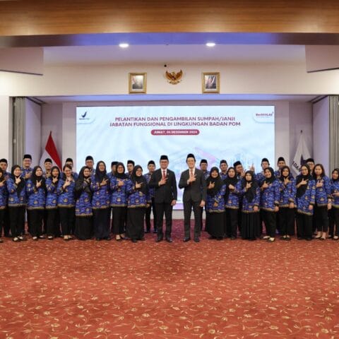 Taruna Ikrar Kepala BPOM RI Lantik Pejabat Fungsional Untuk Perkuat Struktur Laksanakan Asta Cita Presiden Prabowo