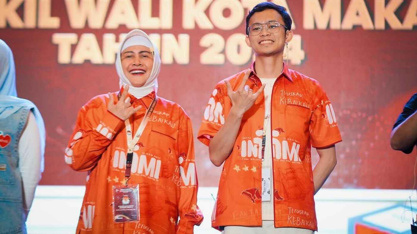 Foto Indira Yusuf Ismail dan Ilham Adi Fauzi