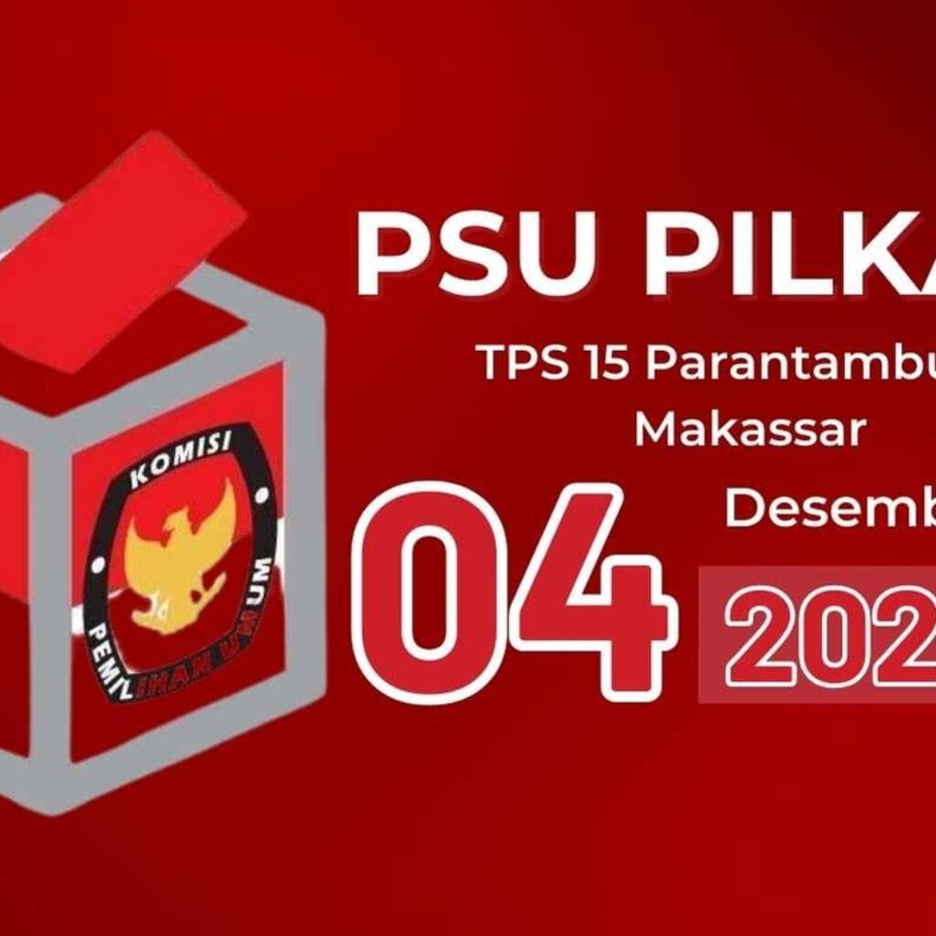 KPU Makassar Gelar PSU di Parang Tambung Setelah Temukan Pemilih Mencoblos Dua Kali