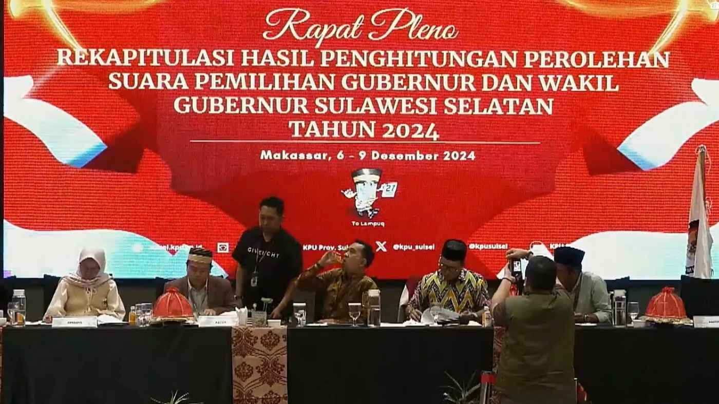 KPU Resmi Tetapkan Andi Sudirman-Fatmawati Menang Telak di Pilgub Sulsel