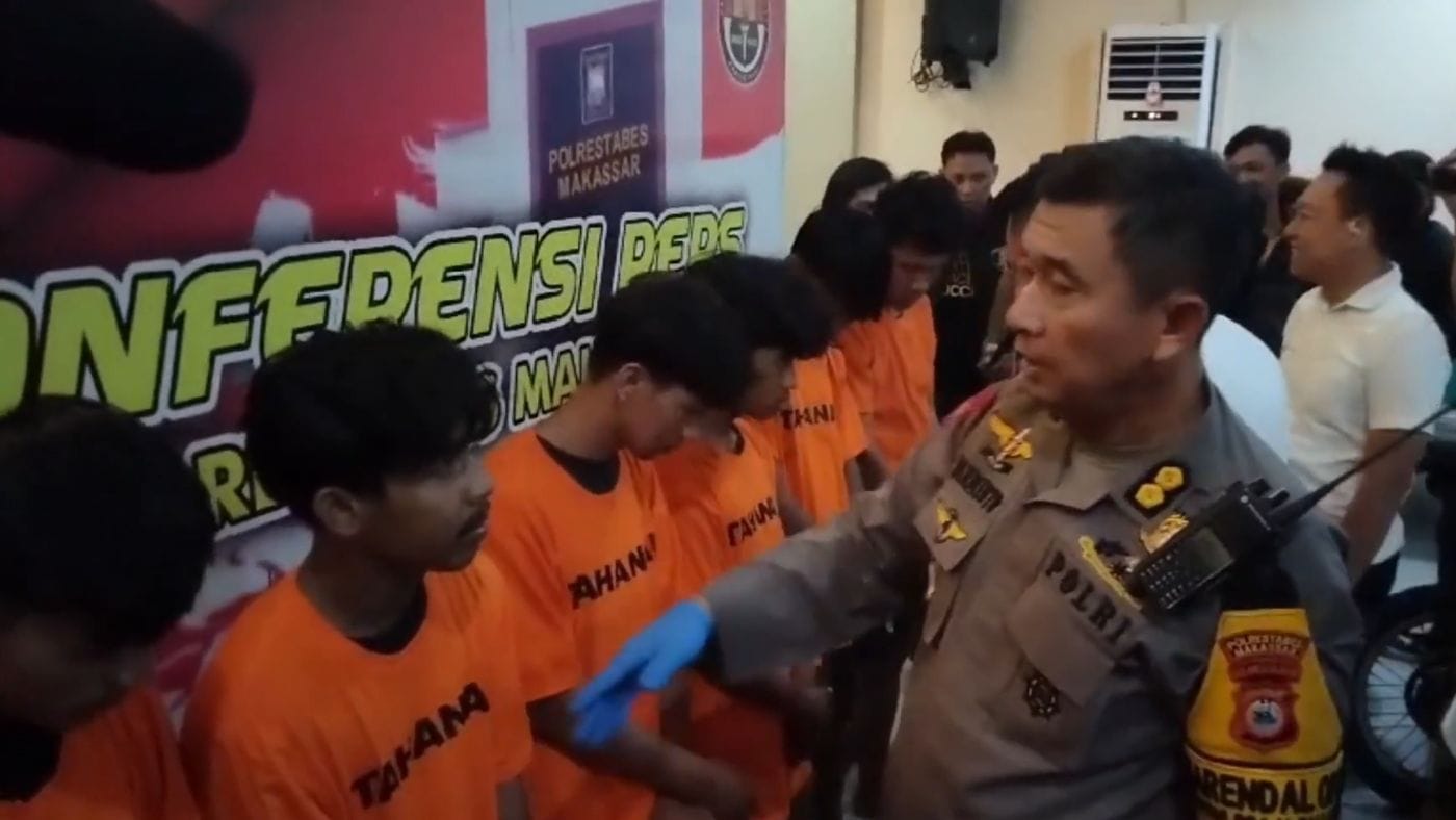 Polisi Hentikan Aksi Geng Motor Stelan Gacor di Makassar Upaya Menangani Teror Jalanan