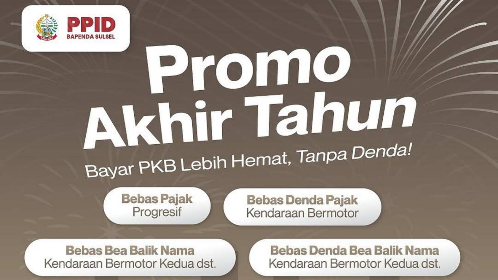 Diskon Pajak Kendaraan dan Bebas Denda Berlaku Hingga 31 Desember