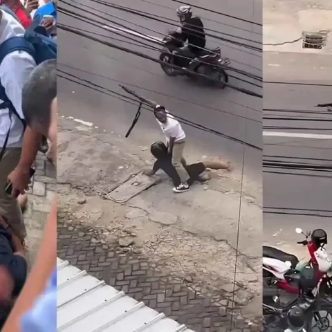 Viral Aksi Heroik Bripka Agus Simanjuntak Selamatkan Warga Bandar Lampung dari Pencuri Bersenjata