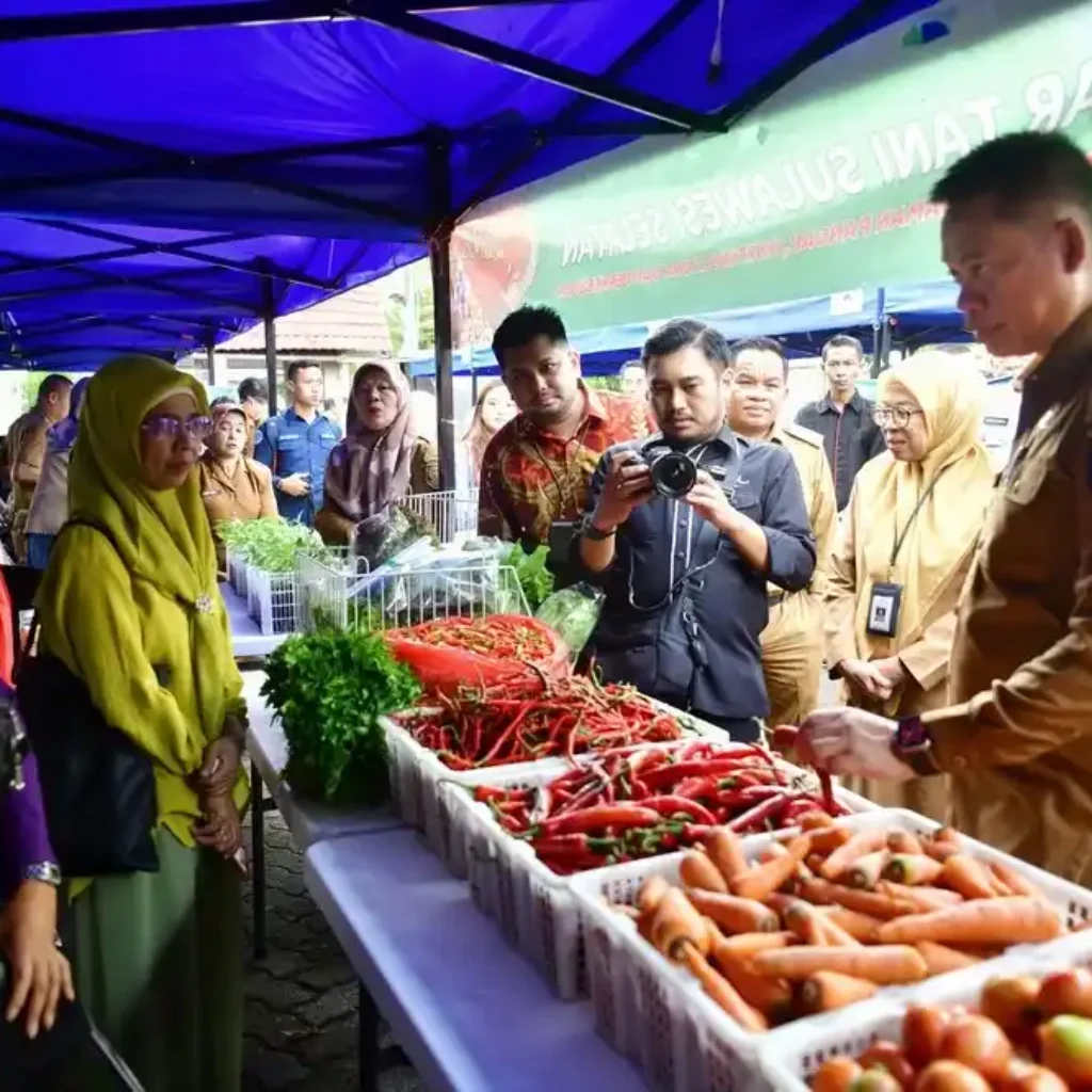 Gerakan Pangan Murah Perdana Tahun 2025 Diluncurkan di Sulsel
