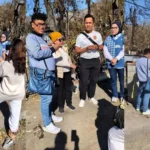 Momen Uya Kuya diusir warga lokal korban kebakaran di Los Angeles Amerika Serikat