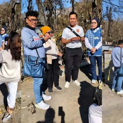 Viral Uya Kuya Diusir dari Lokasi Kebakaran di Los Angeles: Membuat Konten Tanpa Izin