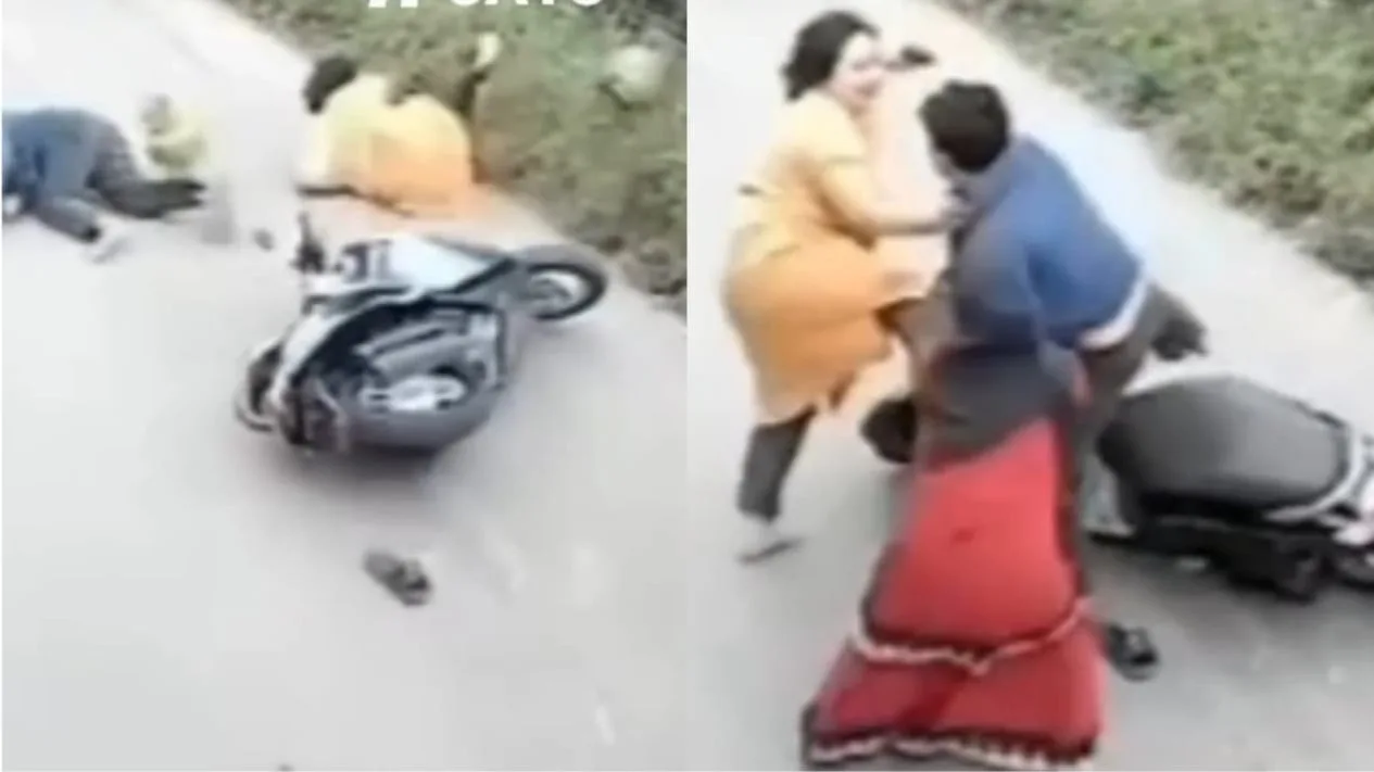 Viral Aksi Heroik Emak-emak Berdaster Gagalkan Pencurian Tabung Gas 1 Viral aksi heroik emak emak gagalkan pencurian tabung gas