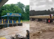 Bendungan Lekopancing Maros Meluap, 10 Kecamatan Terendam Banjir