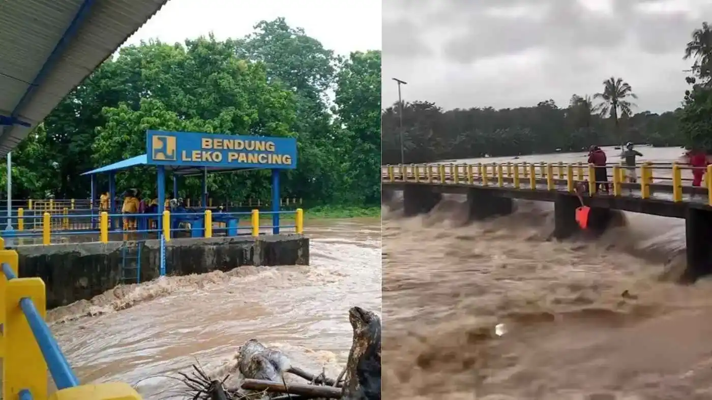 Bendungan Lekopancing Maros Meluap, 10 Kecamatan Terendam Banjir