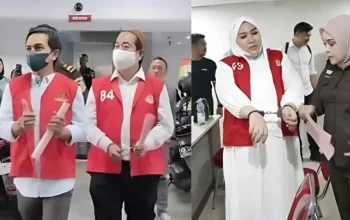 Foto Mira Hayati, Agus Salim dan Mustadir Dg Sila Bos skincare merkuri sekaligus tersangka kasus skincare