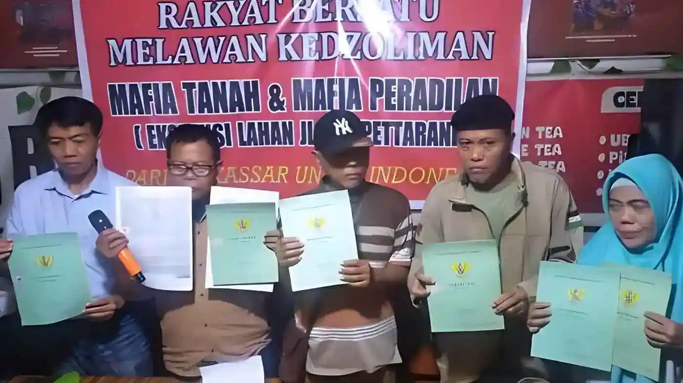Mafia Tanah Diduga Beraksi di Makassar Pemilik Lahan AP Pettarani Minta Perlindungan Presiden 2 Mafia Tanah Diduga Beraksi di Makassar Pemilik Lahan AP Pettarani Minta Perlindungan Presiden