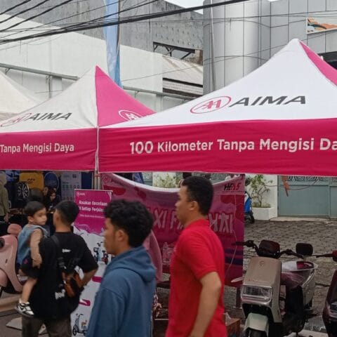 YADEA dan AIMA Meriahkan Festival Jappa Jokka Cap Go Meh 2025 di Makassar