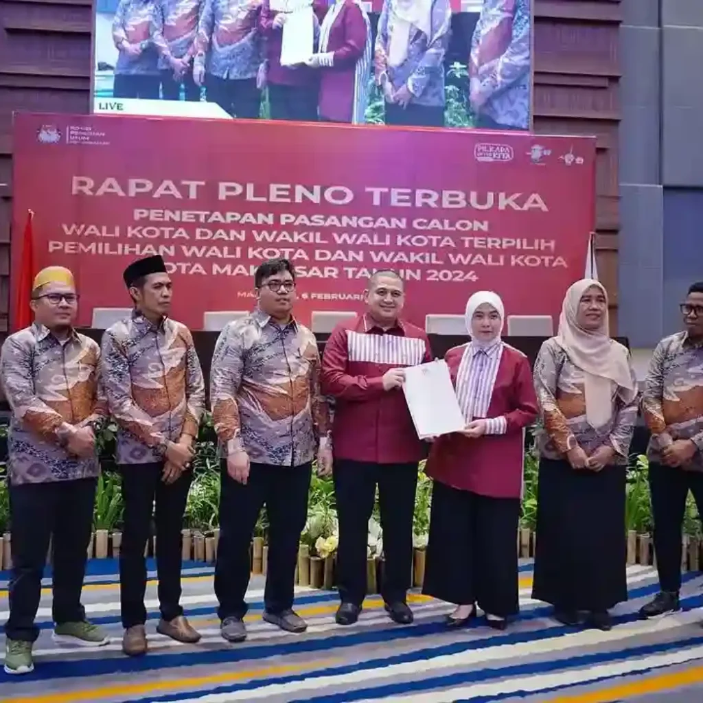 Rapat Paripurna Tetapkan Appi Aliyah Sebagai Wali Kota Makassar 2025 2030