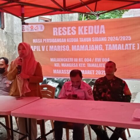 Anggota DPRD Makassar Rezeki Nur Serap Aspirasi Warga Kelurahan Mangasa dalam Reses Kedua