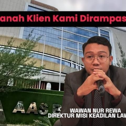 Bangunan AAS Building Milik Andi Amran Sulaiman Jalan Urip Sumiharjo, Wawan Nur Rewa: Tanah Klien Kami Dirampas?