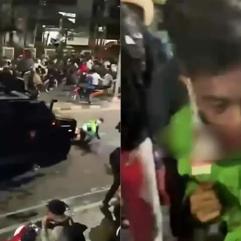 Kronologi Lengkap Ojol Tewas Terlindas Rantis Brimob 29 Kronologi Ojol Terlindas Mobil Taktis Brimob