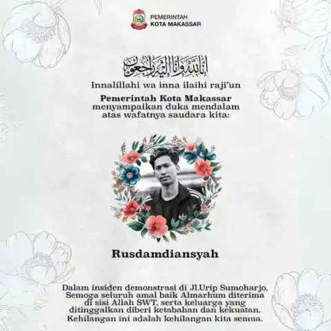 Dituduh Intel Mahasiswa Rusdamdiansyah Tewas Dikeroyok Massa Saat Demo Ricuh di Makassar