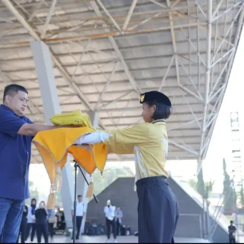 Munafri Arifuddin Pimpin Gladi Bersih HUT RI ke-80 di Lapangan Karebosi