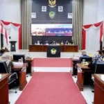 Rapat Paripurna DPRD Gowa penerimaan Nota Keuangan Perubahan APBD 2025