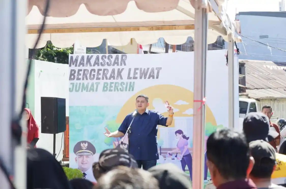 Wali Kota Makassar Gaungkan Merdeka dari Sampah di Kanal Sinrijala 2 Wali Kota Makassar Merdeka dari Sampah