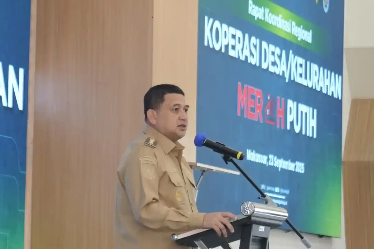 Munafri Arifuddin paparkan progres Koperasi Merah Putih pada Rakor KDKMP di Makassar 23 September 2025