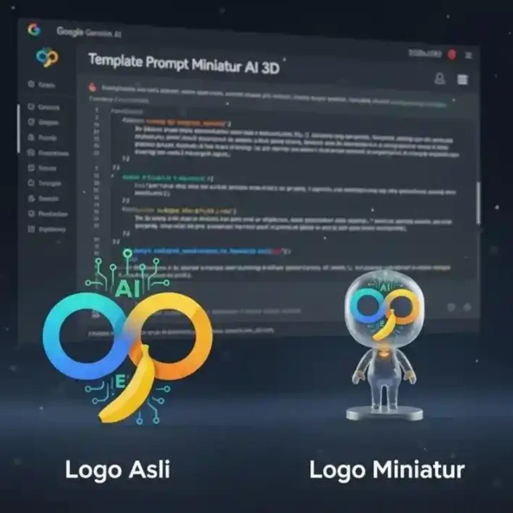 Cara Edit Foto Miniatur AI 3D Gratis dengan Google Gemini dan Prompt Lengkap