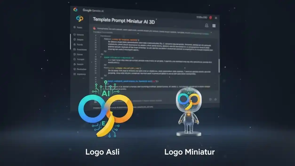 Cara Edit Foto Miniatur AI 3D Gratis dengan Google Gemini dan Prompt Lengkap
