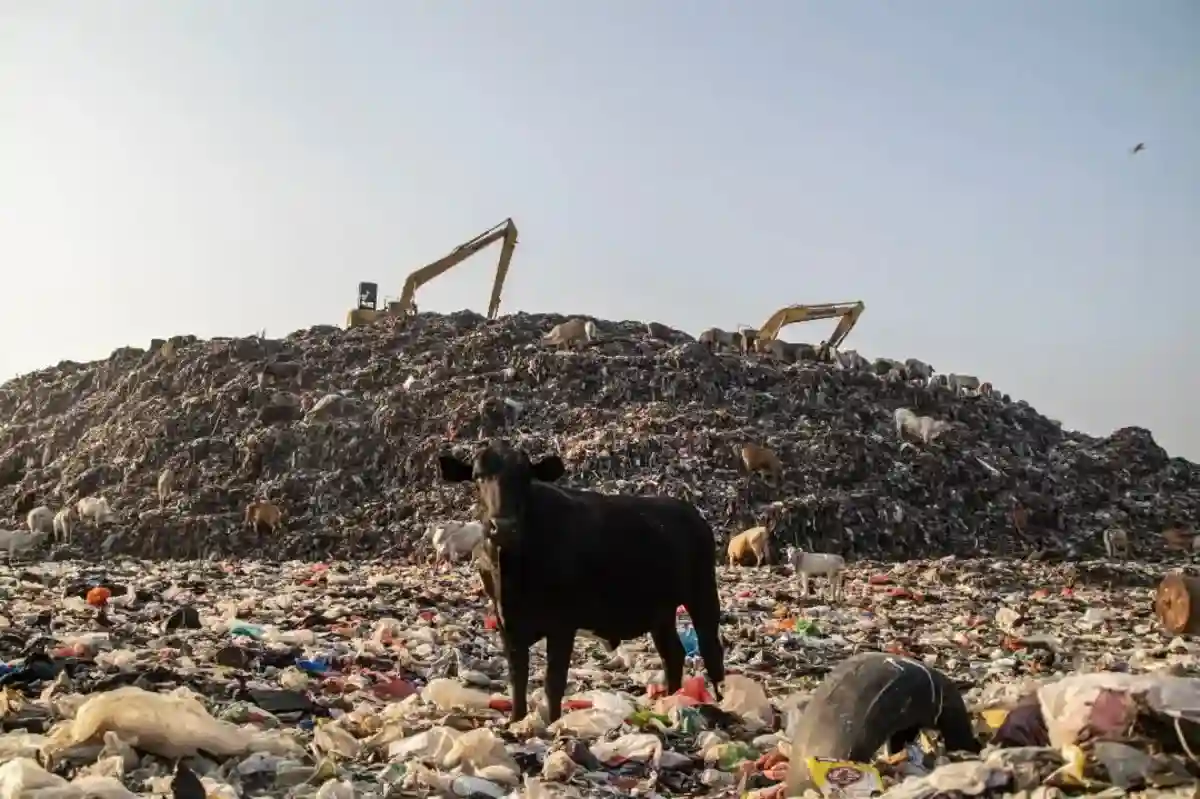 TPA Antang Overload, Foto TPA Antang Makassar.