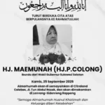 Fatmawati Rusdi Terpilih Kembali sebagai Ketua Kwartir Cabang Pramuka Kota Makassar Periode 2024-2029 2 Hj Maemunah Ibunda Wakil Gubernur Sulsel Wafat di Gowa
