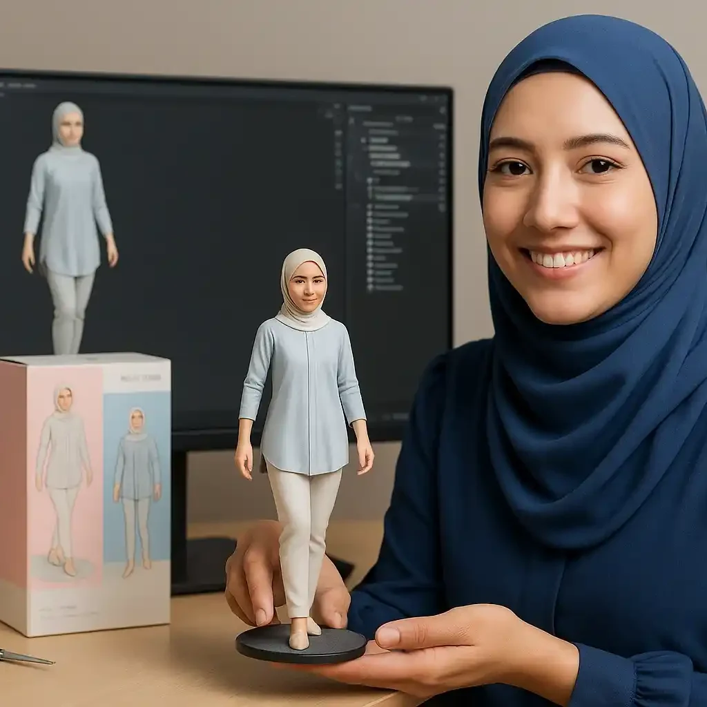 30 Prompt Gemini AI Miniatur Bikin Foto Lebih Keren