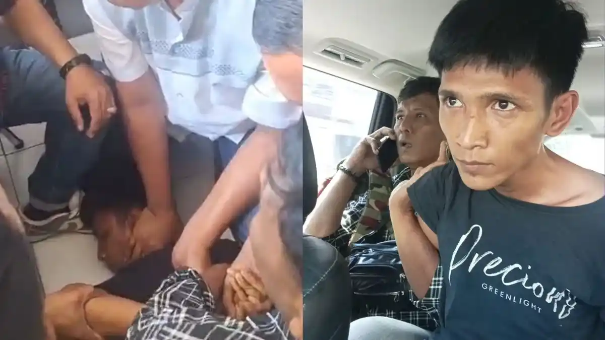 Oknum TNI Praka Situmorang diamankan di mobil usai insiden BRI Gowa 25 September 2025