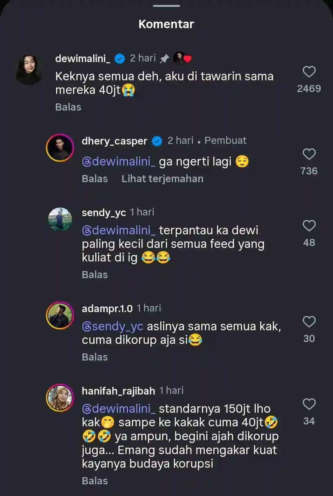 Viral Influencer Ditawari Jadi Buzzer Ajakan Damai, Tarif Capai Rp150 Juta Sekali Posting