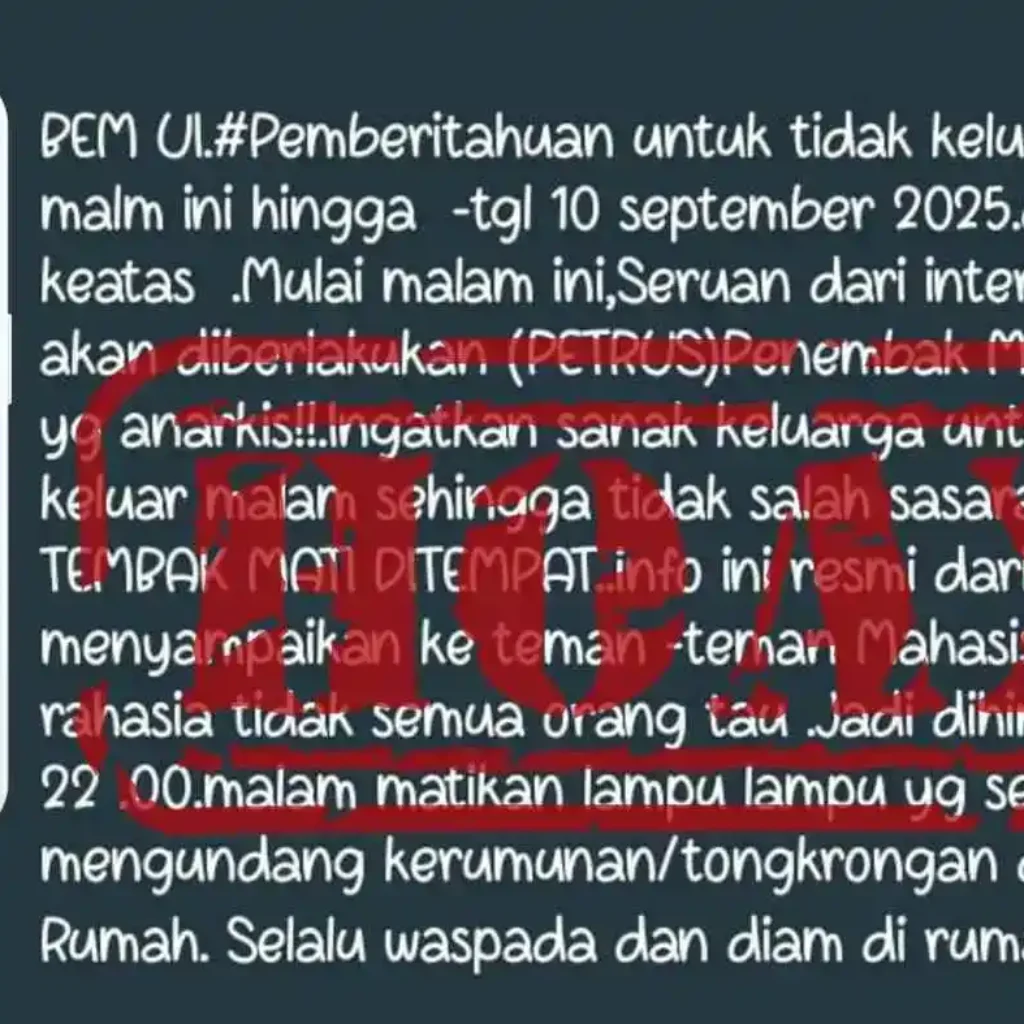 Pesan Hoax Jam Malam Makassar, Polisi Tegaskan Tidak Benar