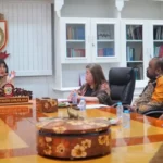 Aliyah Mustika Ilham menerima audiensi PMKIT Sulsel di Ruang Wakil Wali Kota Makassar 07 Oktober 2025.