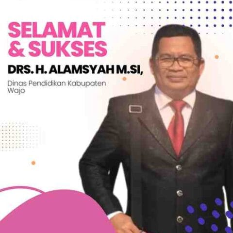 Sulseltimes Ucapkan Selamat untuk Drs. H. Alamsyah, M.Si sebagai Kadisdikbud Wajo