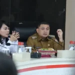 Satpol PP Makassar Tertibkan Pasar Tumpah Dr Leimena 3 Pemkot–BPN Bentuk GTRA, Kejar Sertifikasi 6.978 Aset Daerah Makassar