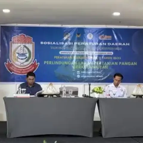 Perda Lahan Pertanian Pangan Disosialisasikan Ruslan Lallo, Makassar Diingatkan Jaga 1.463 Ha Sawah Tersisa