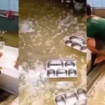 Rumah Sri Mulyani Dijarah Massa 4 Viral Dapur MBG Cipatat Bandung Barat Cuci Nampan di Air Kotor, Operasional Distop