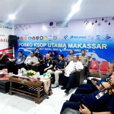 Pelindo Regional 4 Makassar Bersama KSOP dan Pelni Pastikan Arus Mudik Balik Nataru Aman di Pelabuhan