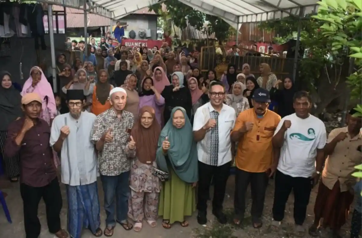 Reses DPRD Makassar di Antang, Supratman Serap Aspirasi Drainase hingga Kompensasi Iuran Sampah 1 Supratman reses bersama warga di Pannara Lorong 100 Antang Manggala Makassar 17/10/2025