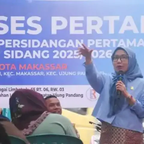 Reses Rezki di Ballaparang Rappocini, Warga Minta Perbaikan Drainase dan Lampu Jalan Lorong