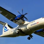 Pesawat IAT PK-THT ATR 42-500 di Bulusaraung Maros 17 Januari 2026.