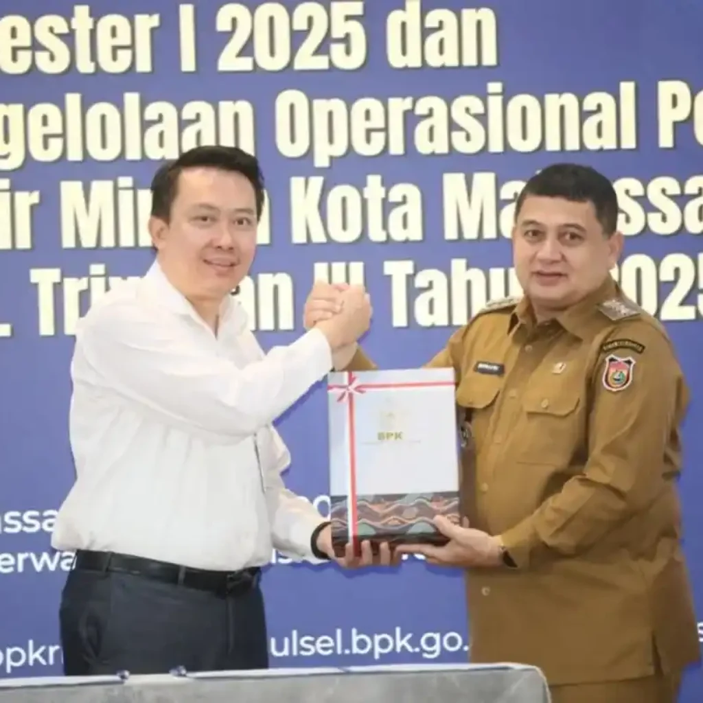 LHP BPK Semester II 2025, Appi Siap Benahi PDAM Makassar