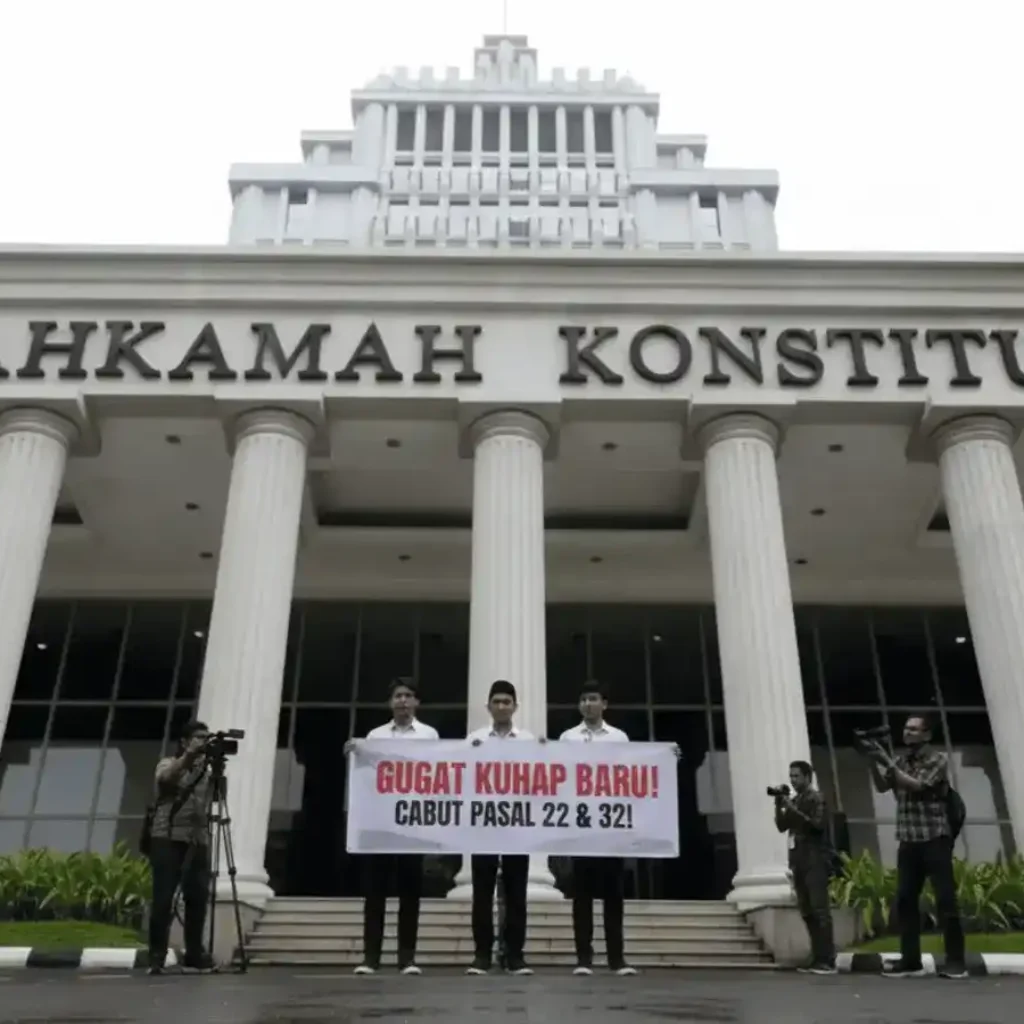 MK Gelar Sidang Perdana Uji KUHAP Baru, Mahasiswa Gugat Pasal Kunci