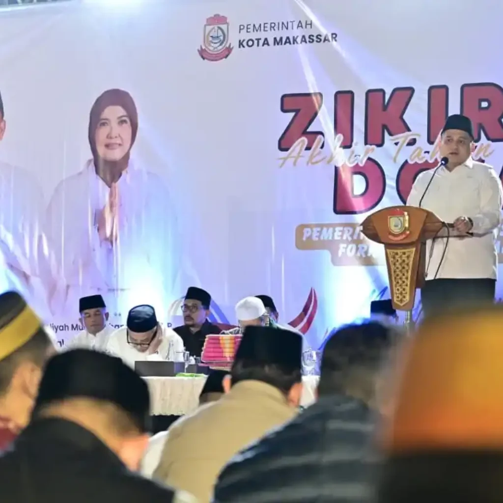 Zikir dan Doa Akhir Tahun 2025 di Karebosi, Appi Ajak SKPD Perkuat Kolaborasi 2026