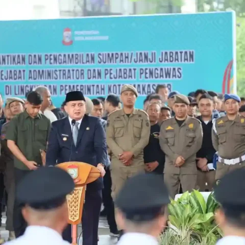 13 Camat Baru Makassar Dilantik, Munafri Tekankan Integritas dan Program Prioritas